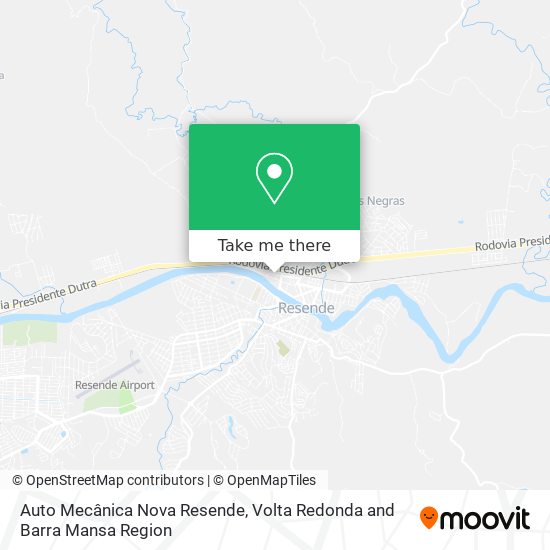 Auto Mecânica Nova Resende map
