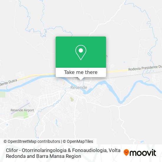 Clifor - Otorrinolaringologia & Fonoaudiologia map