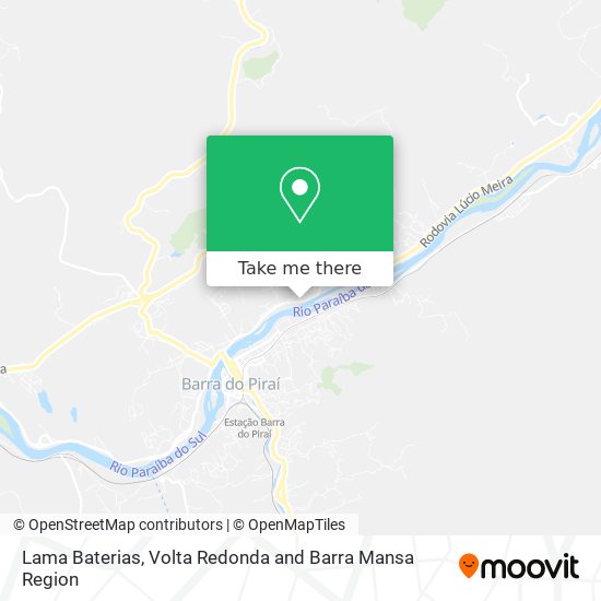 Lama Baterias map