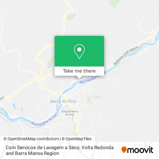 Csm Servicos de Lavagem a Seco map