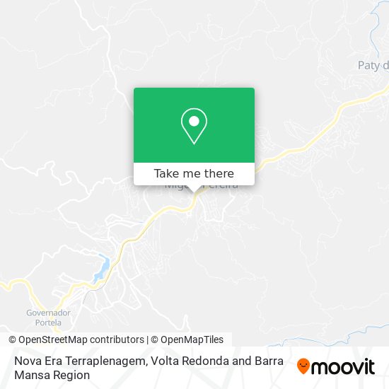 Nova Era Terraplenagem map