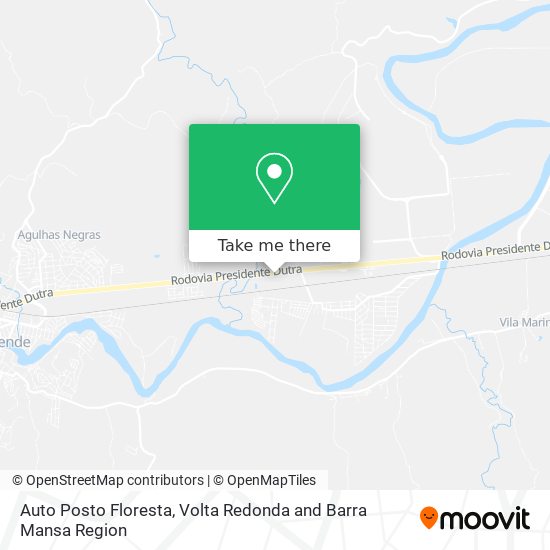 Auto Posto Floresta map