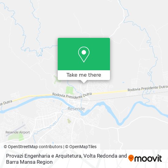 Provazi Engenharia e Arquitetura map