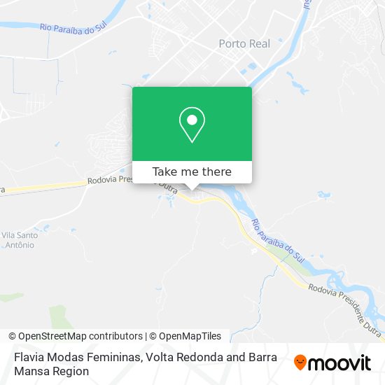 Flavia Modas Femininas map