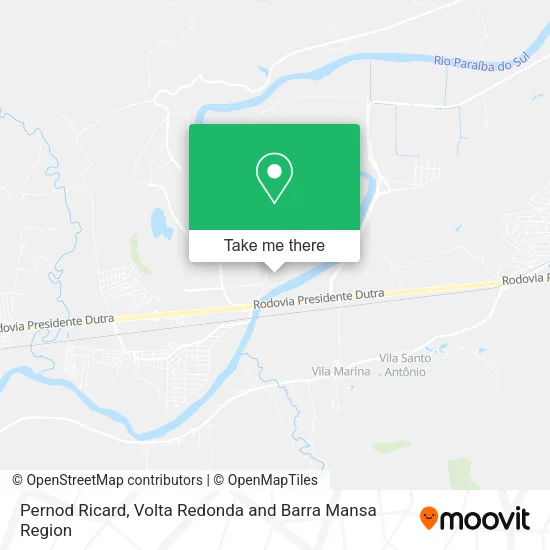 Pernod Ricard map
