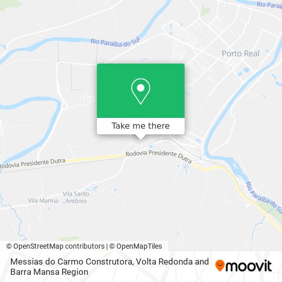 Messias do Carmo Construtora map