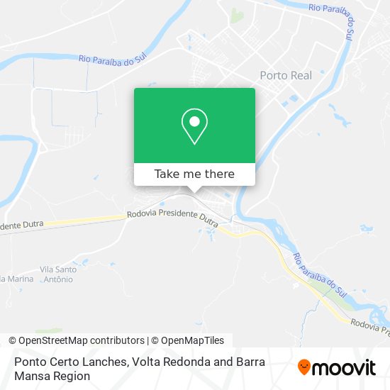 Ponto Certo Lanches map