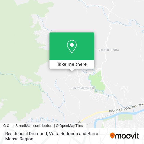 Residencial Drumond map