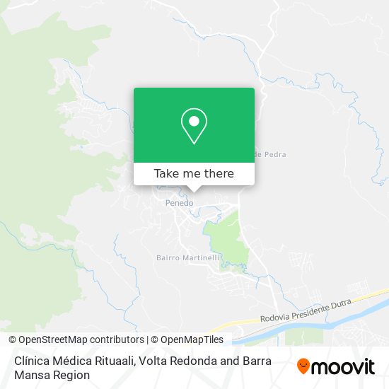 Clínica Médica Rituaali map