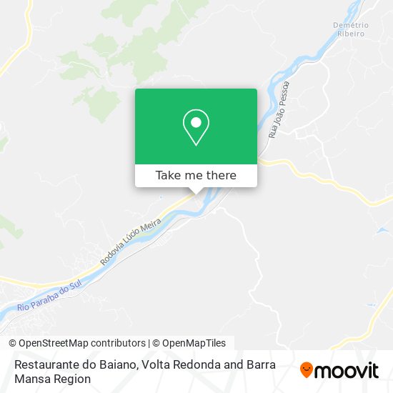 Restaurante do Baiano map