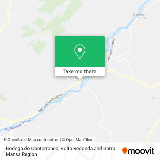 Bodega do Conterrâneo map