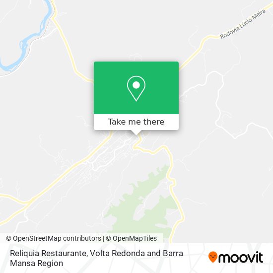 Reliquia Restaurante map