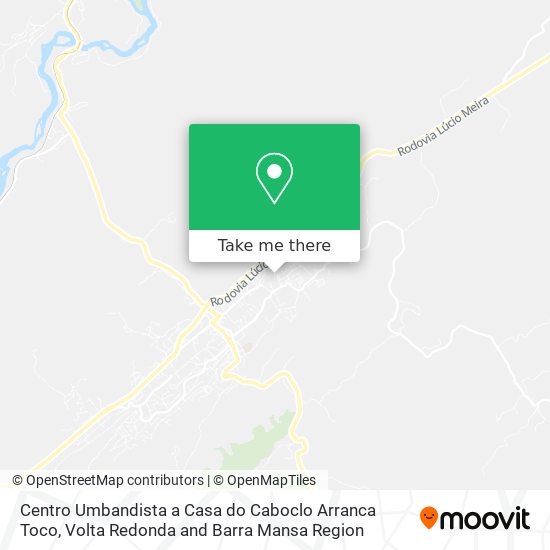 Centro Umbandista a Casa do Caboclo Arranca Toco map