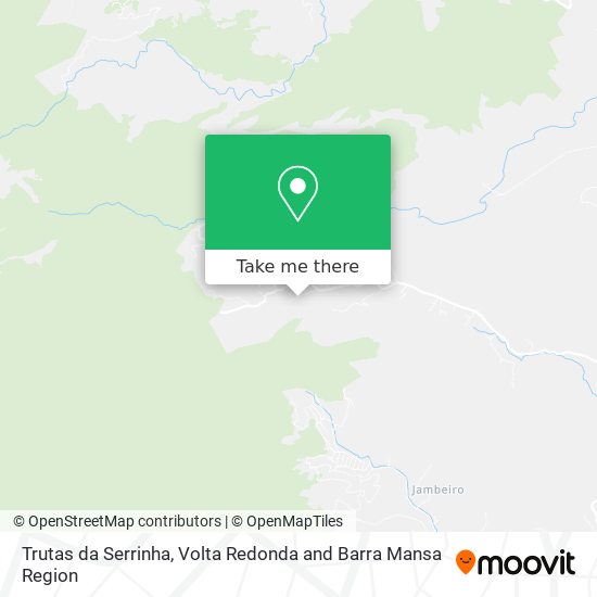 Trutas da Serrinha map