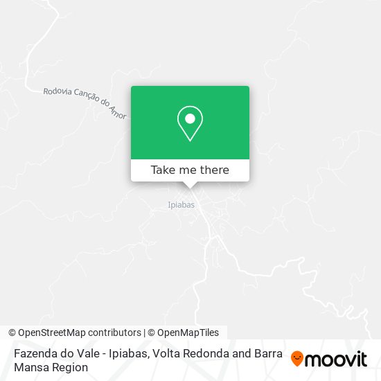 Fazenda do Vale - Ipiabas map