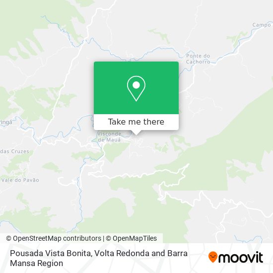 Pousada Vista Bonita map