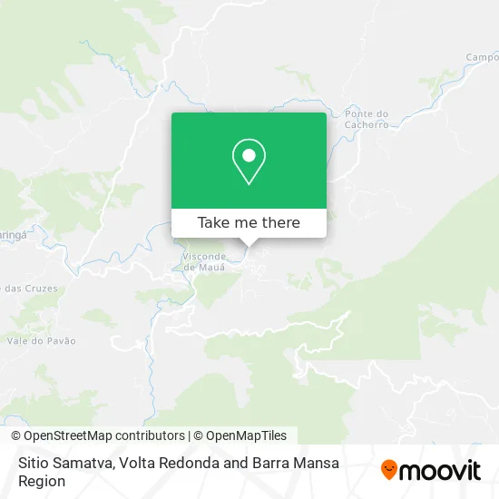Sitio Samatva map