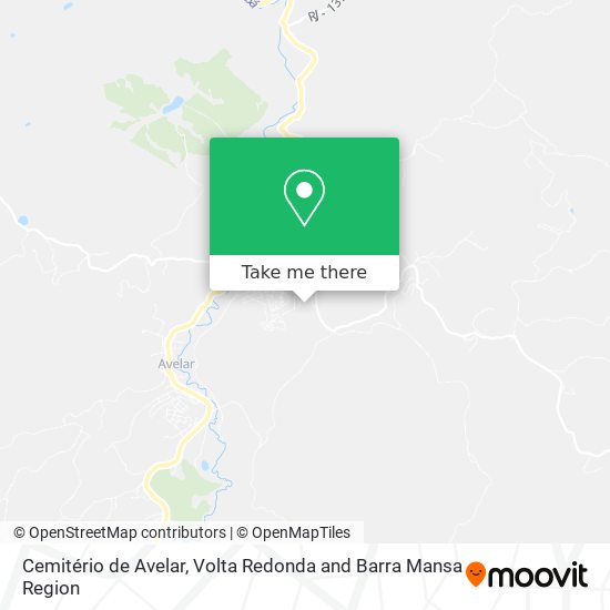 Cemitério de Avelar map