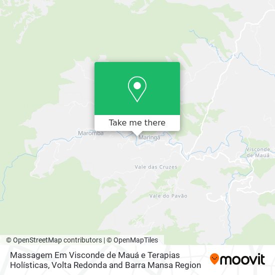 Massagem Em Visconde de Mauá e Terapias Holísticas map