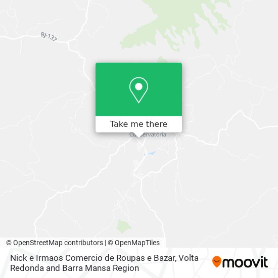 Nick e Irmaos Comercio de Roupas e Bazar map