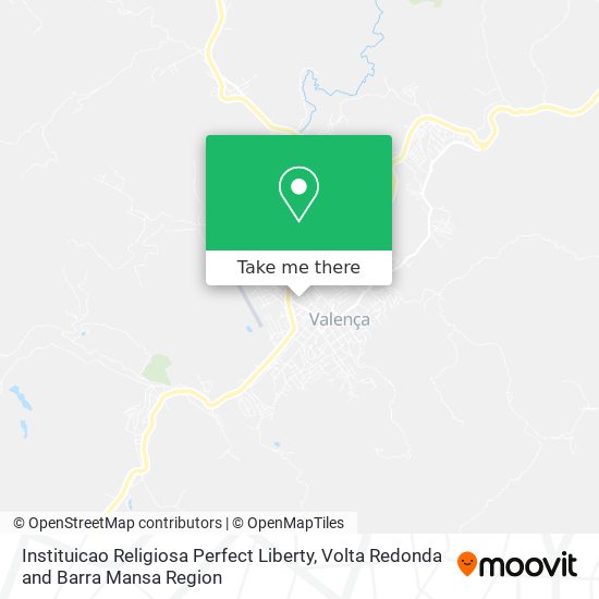 Instituicao Religiosa Perfect Liberty map