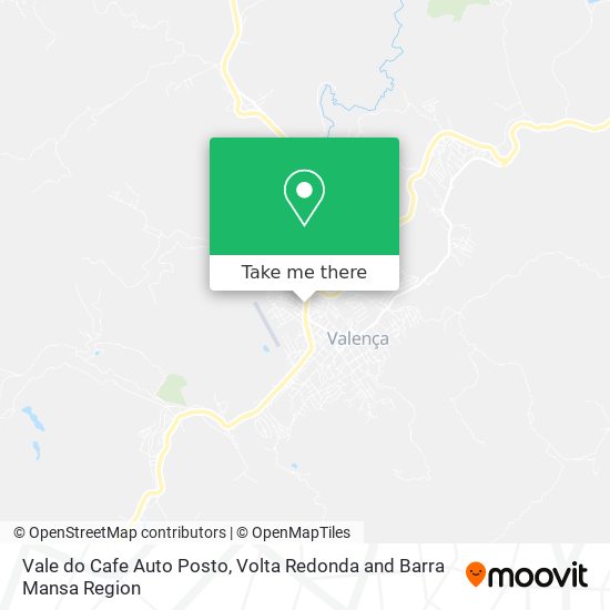 Vale do Cafe Auto Posto map