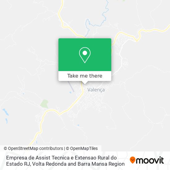 Empresa de Assist Tecnica e Extensao Rural do Estado RJ map