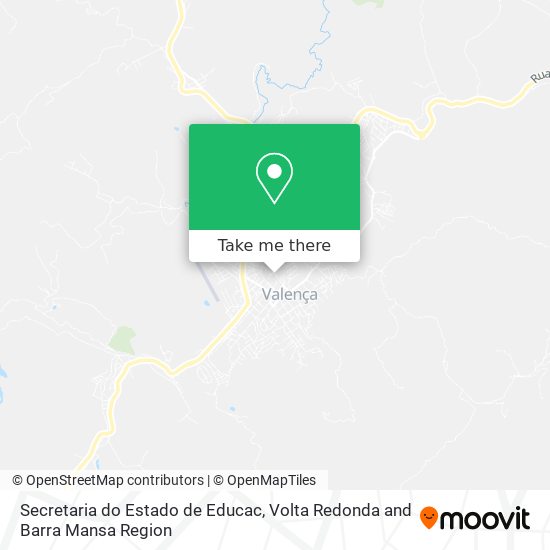 Secretaria do Estado de Educac map