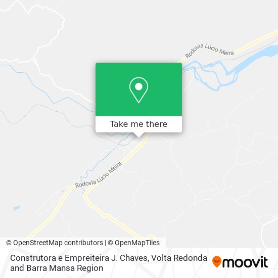 Construtora e Empreiteira J. Chaves map