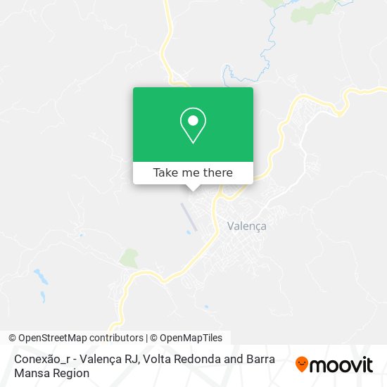 Conexão_r - Valença RJ map