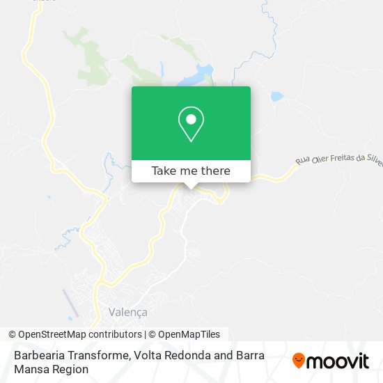Barbearia Transforme map