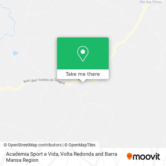 Academia Sport e Vida map