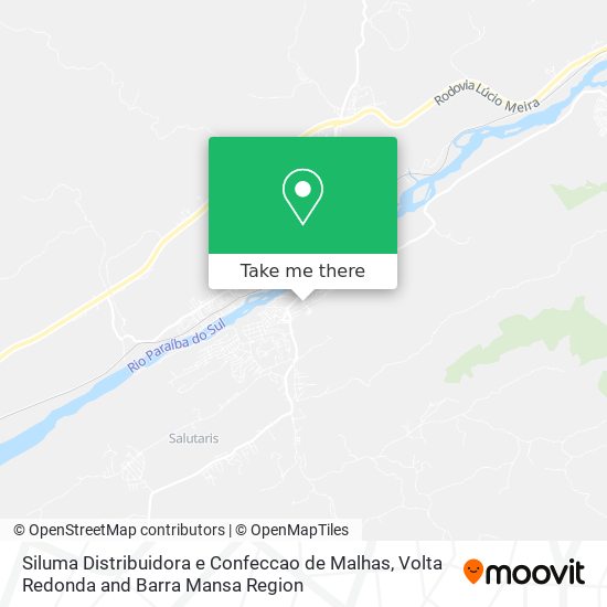 Siluma Distribuidora e Confeccao de Malhas map