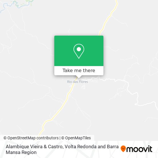 Alambique Vieira & Castro map
