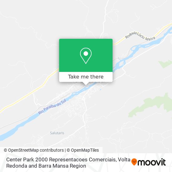 Center Park 2000 Representacoes Comerciais map