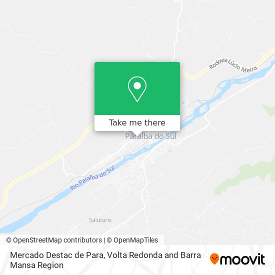 Mercado Destac de Para map