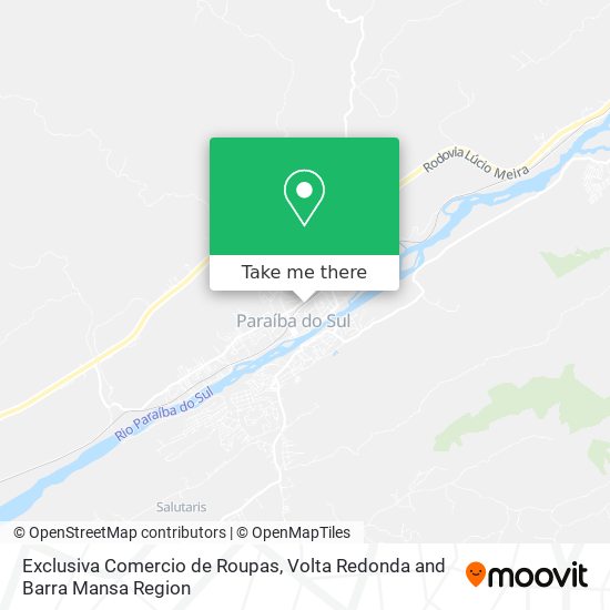 Exclusiva Comercio de Roupas map