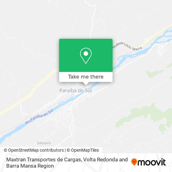 Maxtran Transportes de Cargas map