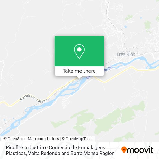 Picoflex Industria e Comercio de Embalagens Plasticas map