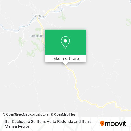 Bar Cachoeira So Bem map