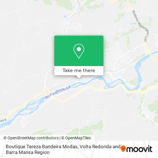 Boutique Tereza Bandeira Modas map