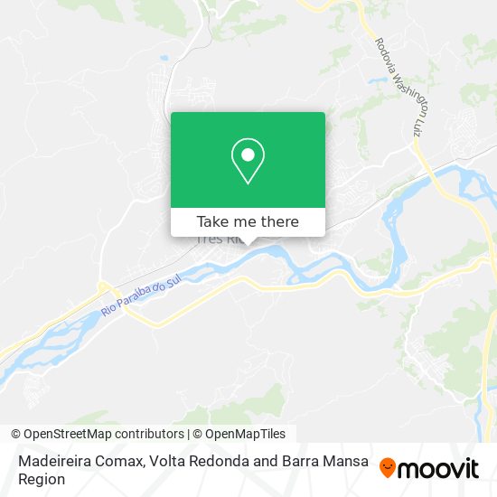 Madeireira Comax map