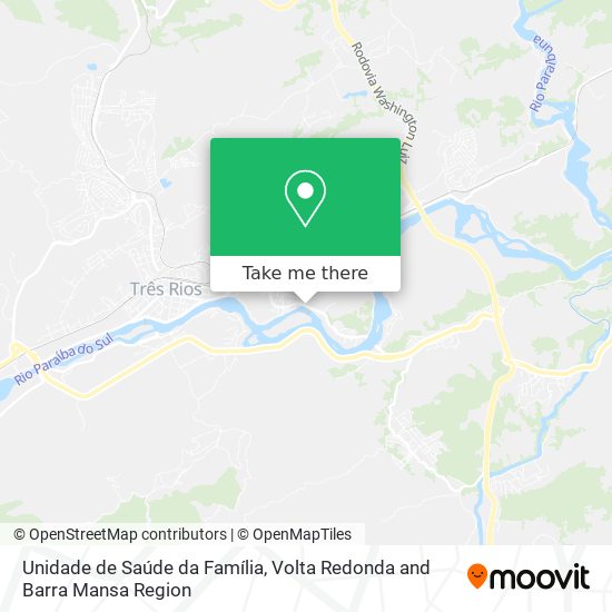 Unidade de Saúde da Família map