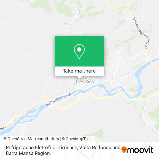 Refrigeracao Eletrofrio Trirriense map