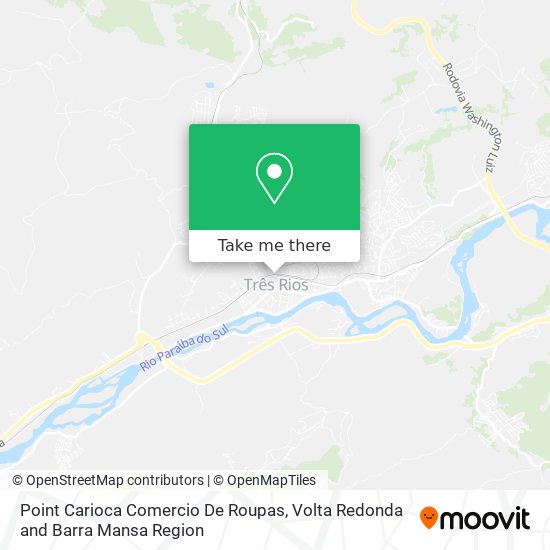 Point Carioca Comercio De Roupas map