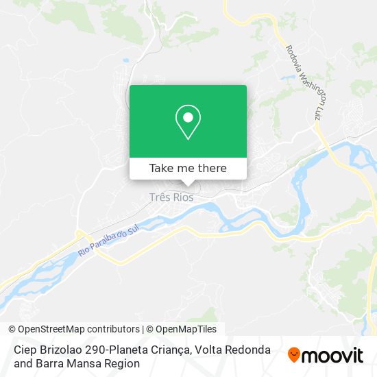 Ciep Brizolao 290-Planeta Criança map