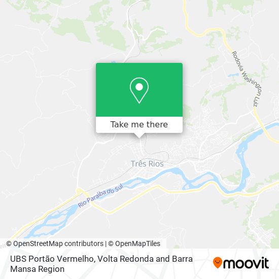 UBS Portão Vermelho map
