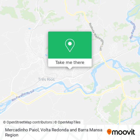 Mercadinho Paiol map