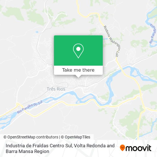 Industria de Fraldas Centro Sul map