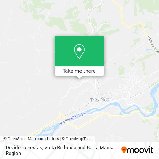 Deziderio Festas map